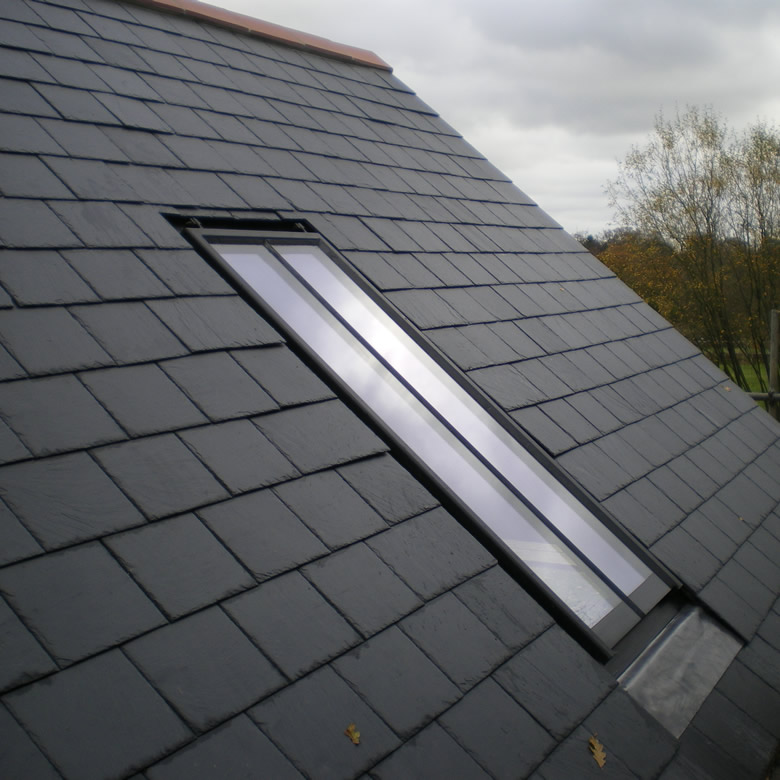 Clement Conservation Rooflights for a Slate Roof