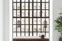 This massive steel window by Clement is a 'head turner' at The Maple Building in Kentish Town.
