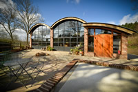 You will find Clement EB24 steel windows, doors and screens at Sedlescombe Vineyard in East Sussex.