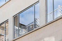 Clement manufactured and installed all the new thermally broken steel fenestration for Little Portland Street. The building is in the East Marylebone Conservation Area.