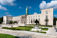 Clement Windows Group manufactured over two hundred new steel windows for Grade II Listed Waltham Forest Town Hall, the headquarters of the London Borough of Waltham Forest Town Council.