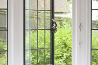 Clement EB24 multi point locking, bespoke steel windows - a classic look with a modern specification.