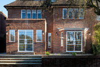 This home in the Hampstead Garden Suburb looks amazing with new Clement steel windows and doors.