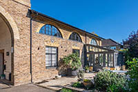 Clement manufactured all the new steel fenestration for this Grade II listed Mews house.