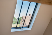 How stunning does this Clement size 4 rooflight look on the inside? 