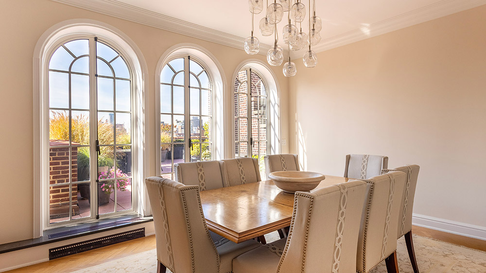 Only the very best steel doors will do for this luxury Manhattan residence!