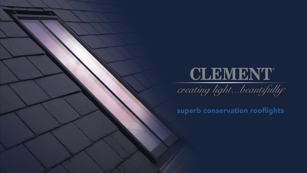 New Clement Conservation Rooflights brochure available now