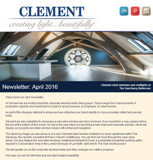 Clement Newsletter April 2016