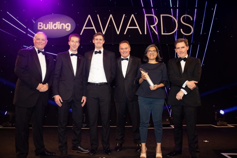 Clement at the Building Awards 2018