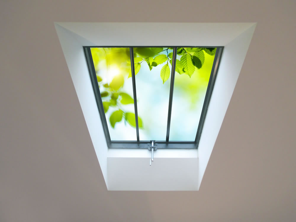 Clement 4, slate profile rooflight.