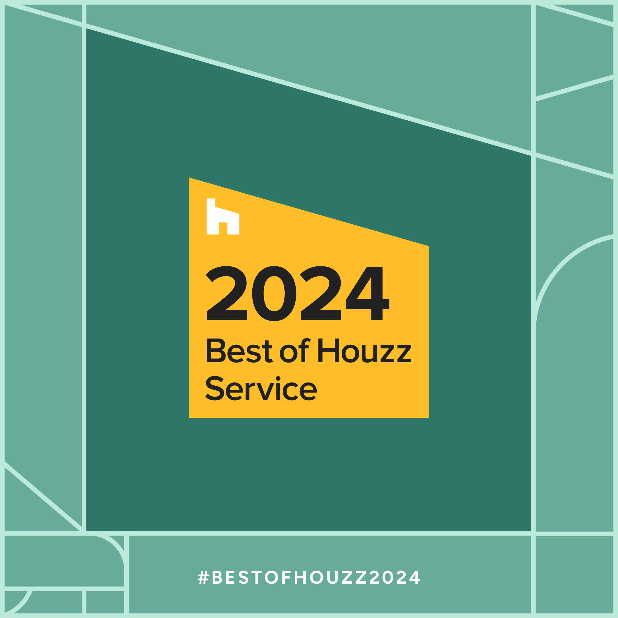 Best of Houzz Service award badge