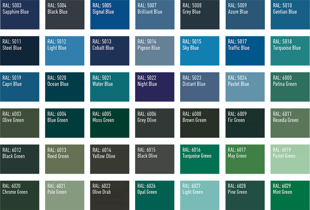 Teal Blue Colour Chart Teal Blue Colour Chart