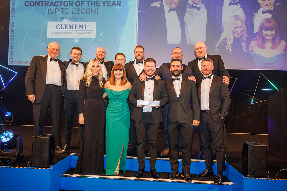 Clement celebrates ten years of Building Awards sponsorship at 2025 event