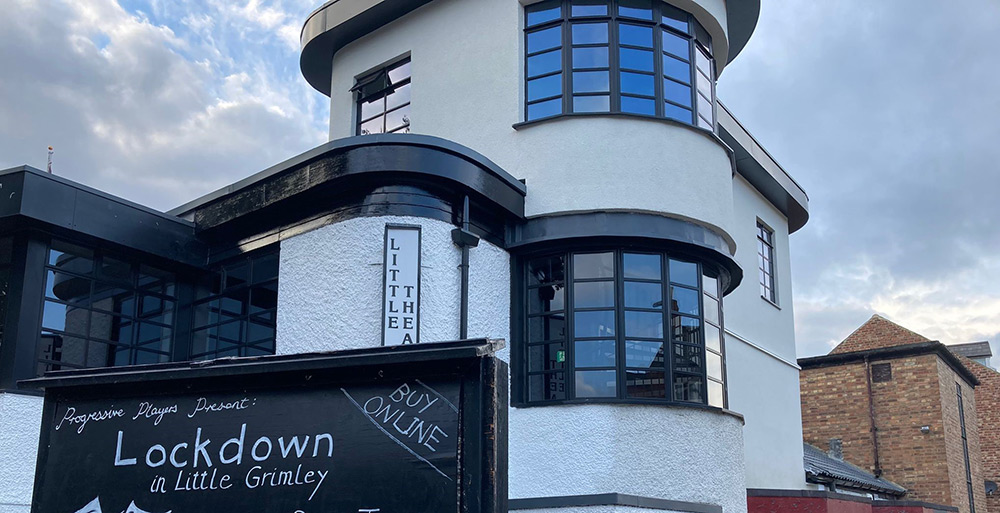 Clement W20 bespoke steel windows at Gateshead’s Little Theatre with advanced glass and insulation for great energy savings and better security