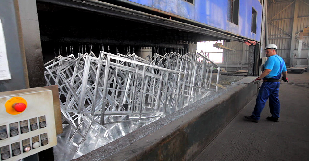 Clement Windows Group’s Work Process - Galvanising Clement Windows Group’s Work Process - Galvanising