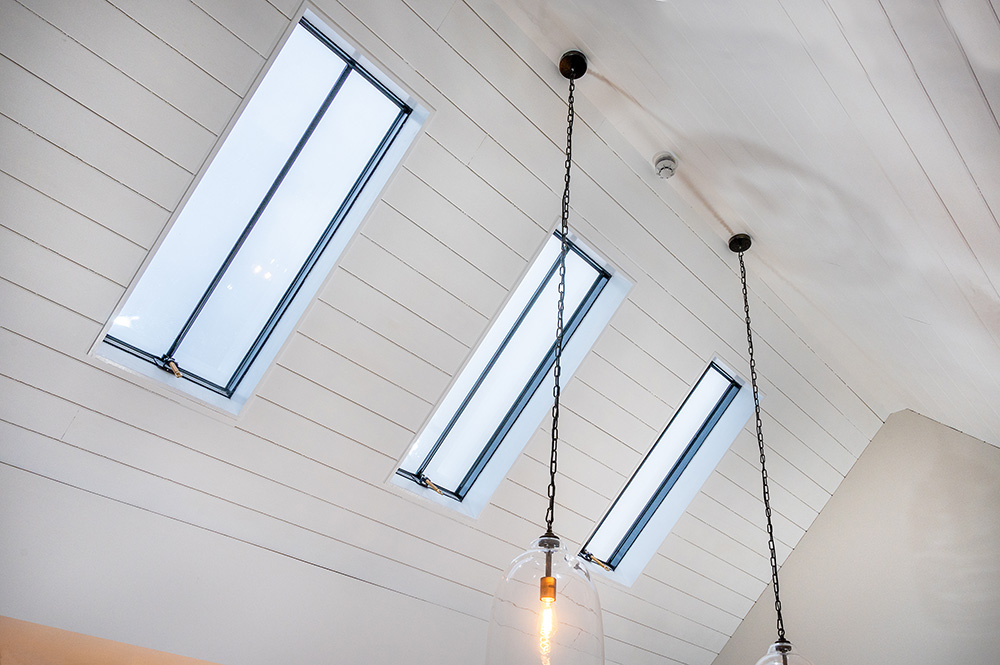 A large number of our conservation rooflights were installed in this 250 year old Listed barn in Essex.