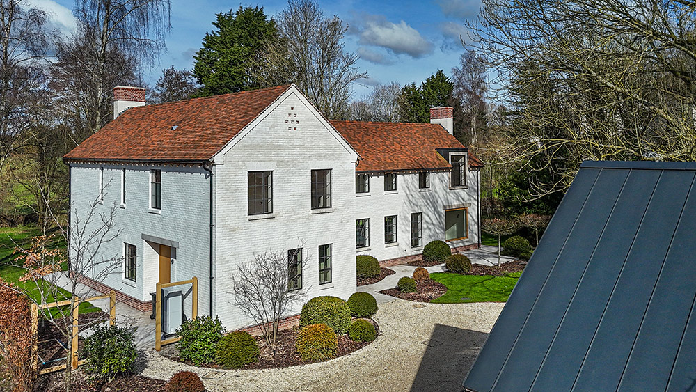 Charters Property specified new Clement W40 steel doors and steel windows from our EB20 range for this new build property in Shropshire.