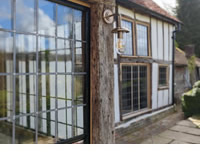 New SMW windows and W20 doors for Grade II listed barn conversion 