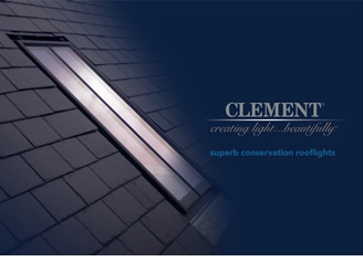 New Clement Conservation Rooflight brochure 