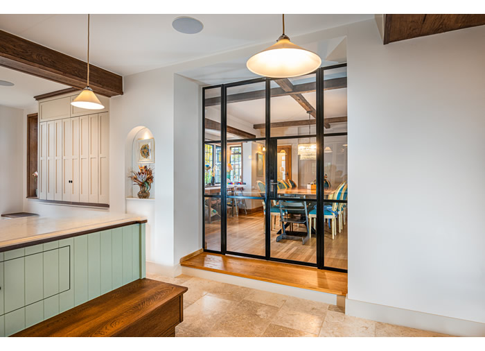 Arts and Crafts home rejuvenated with Clement steel windows, doors and screens